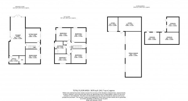 Floorplan for South End, Goxhill, North Lincolnshire