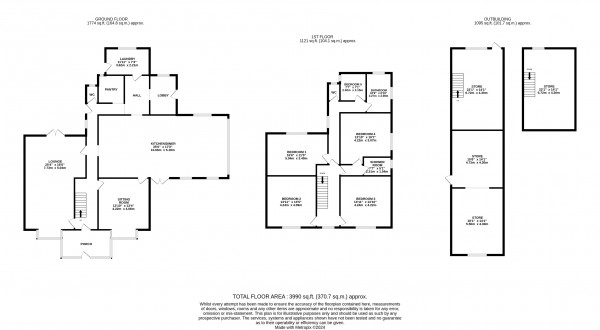 Floorplan for Bishop Norton, Lincolnshire