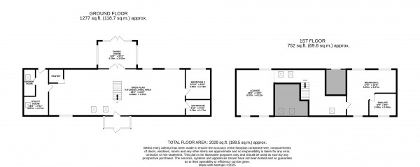 Floorplan for North Kelsey, Lincolnshire