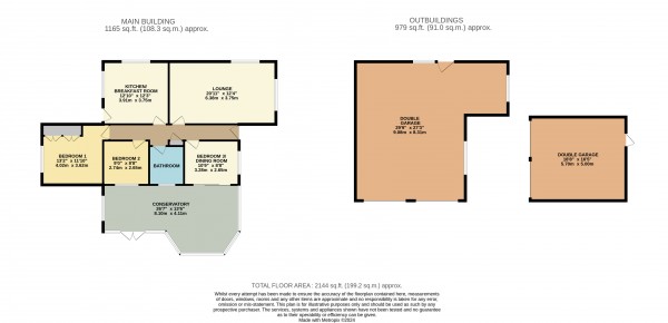 Floorplan for Goxhill, North Lincolnshire
