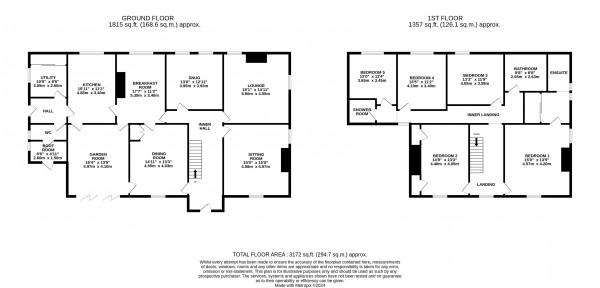 Floorplan for Humberston, Lincolnshire