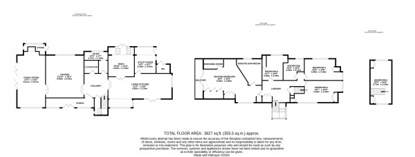 Floorplan for Ashby Cum Fenby, Lincolnshire