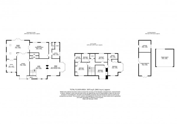 Floorplan for Elsham, Lincolnshire