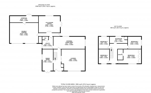 Floorplan for Worlaby, Lincolnshire