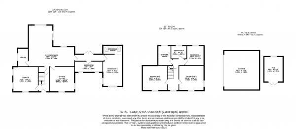 Floorplan for Waltham, Grimsby, N E Lincolnshire