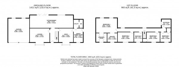 Floorplan for Barnetby, Lincolnshire