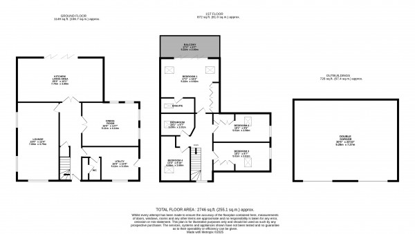 Floorplan for South Duffield, Selby, N Yorkshire