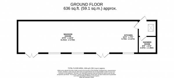 Floorplan for Market Rasen, Lincolnshire