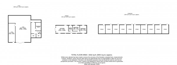 Floorplan for Spaldington, Goole