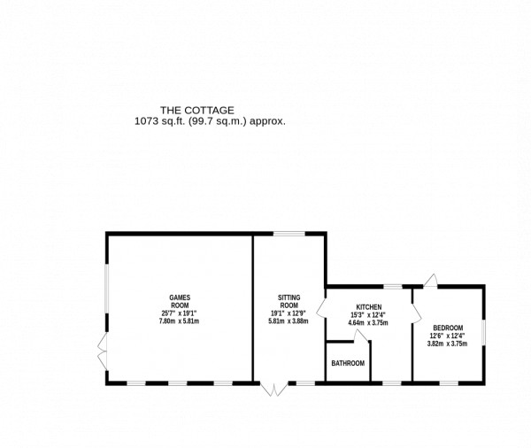 Floorplan for Nettleton Top, Market Rasen, Lincolnshire