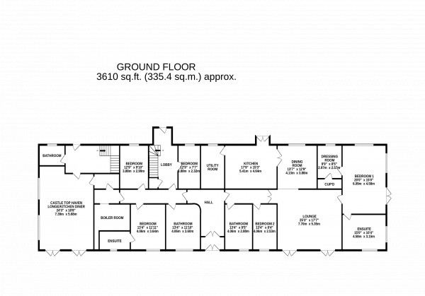 Floorplan for Nettleton Top, Market Rasen, Lincolnshire