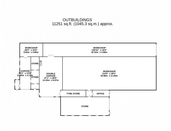 Floorplan for Nettleton Top, Market Rasen, Lincolnshire