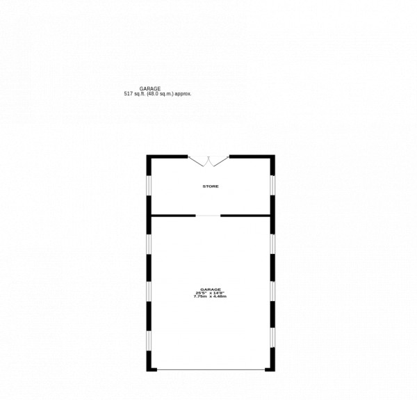 Floorplan for Nettleton Top, Market Rasen, Lincolnshire