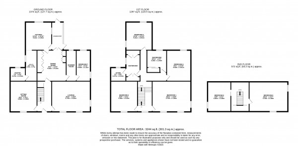 Floorplan for Scotter, North Lincolnshire