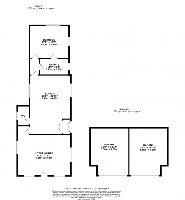 Floorplan for Scotter, North Lincolnshire