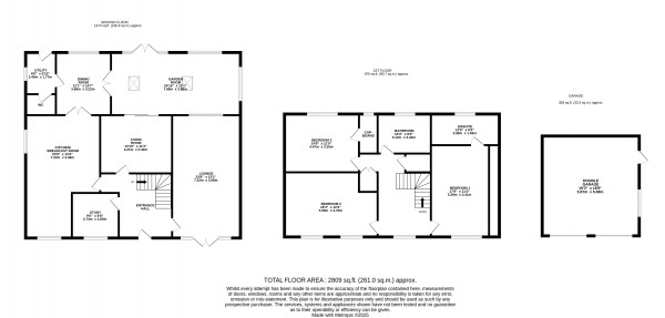 Floorplan for Grasby, North Lincolnshire