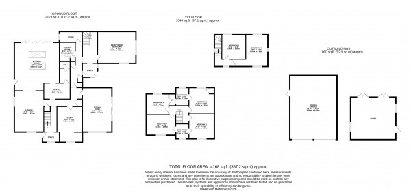 Floorplan for Crowle, Scunthorpe, North Lincolnshire