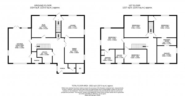 Floorplan for West Halton, North Lincs