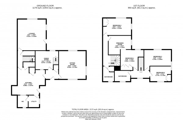 Floorplan for Louth, Lincolnshire