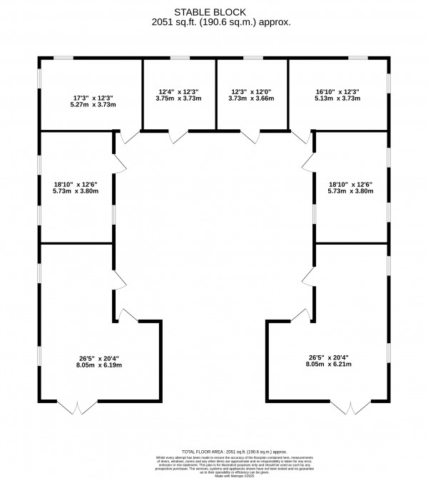 Floorplan for Beesby, Alford, Lll
