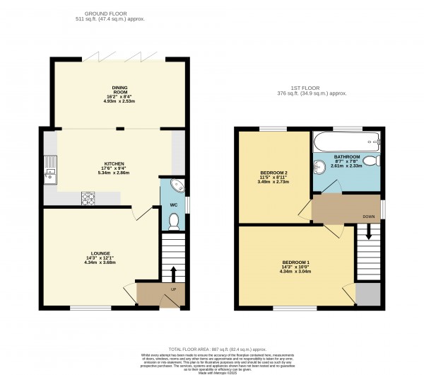 Floorplan for Normanby-By-Spital, Market Rasen