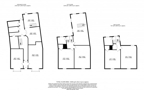 Floorplan for Caistor, Lincolnshire