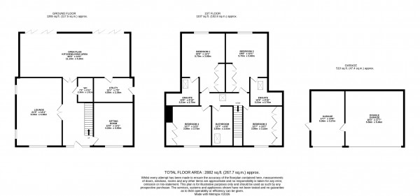 Floorplan for Owmby By Spital, Lincolnshire