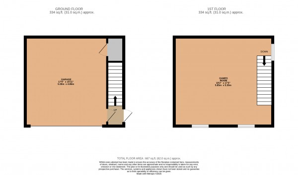 Floorplan for New Waltham, Grimsby