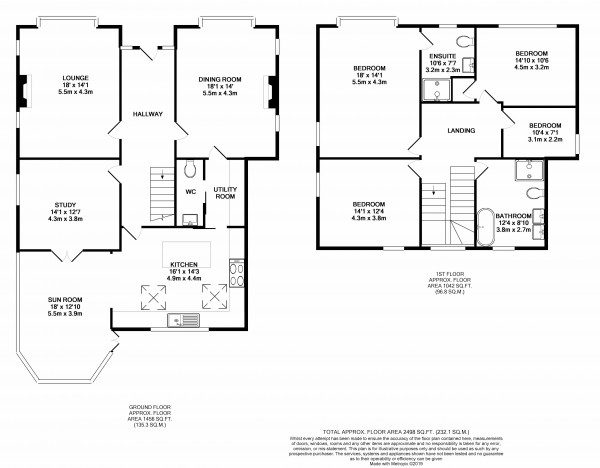 Floorplan for Kirton Lindsey, Gainsborough