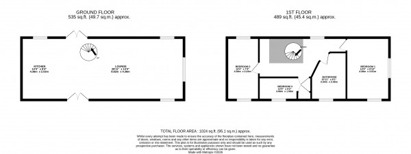 Floorplan for Market Rasen, Lincolnshire