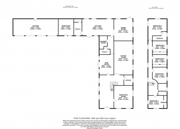 Floorplan for North Owersby, Lincolnshire