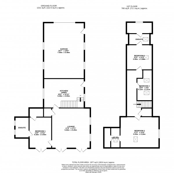 Floorplan for Maltby le Marsh, Lincolnshire
