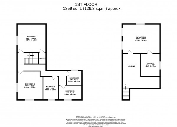 Floorplan for Gainsborough, North Lincolnshire