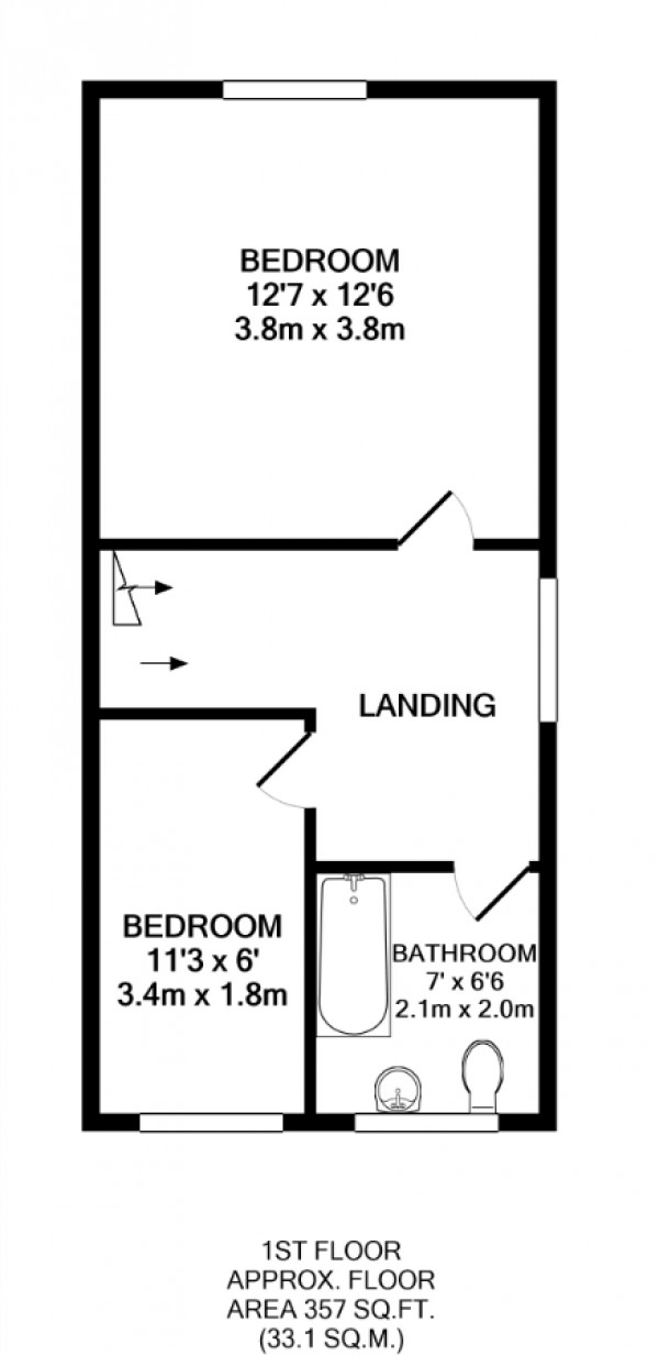 Floorplan for Church Street, Gainsborough, Lincolnshire