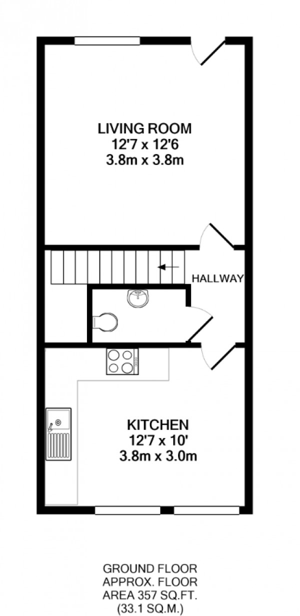 Floorplan for Church Street, Gainsborough, Lincolnshire