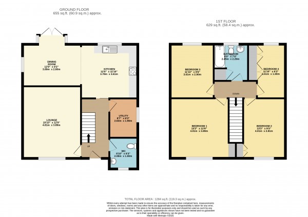 Floorplan for Blyton