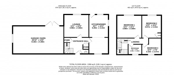 Floorplan for Westwoodside, SOUTH YORKSHIRE