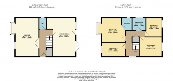 Floorplan for Gainsborough, Lincolnshire