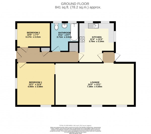 Floorplan for Northorpe, Gainsborough