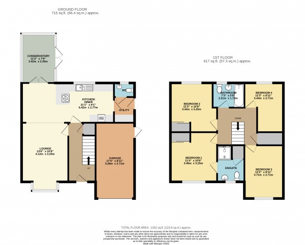 Floorplan for Gainsborough