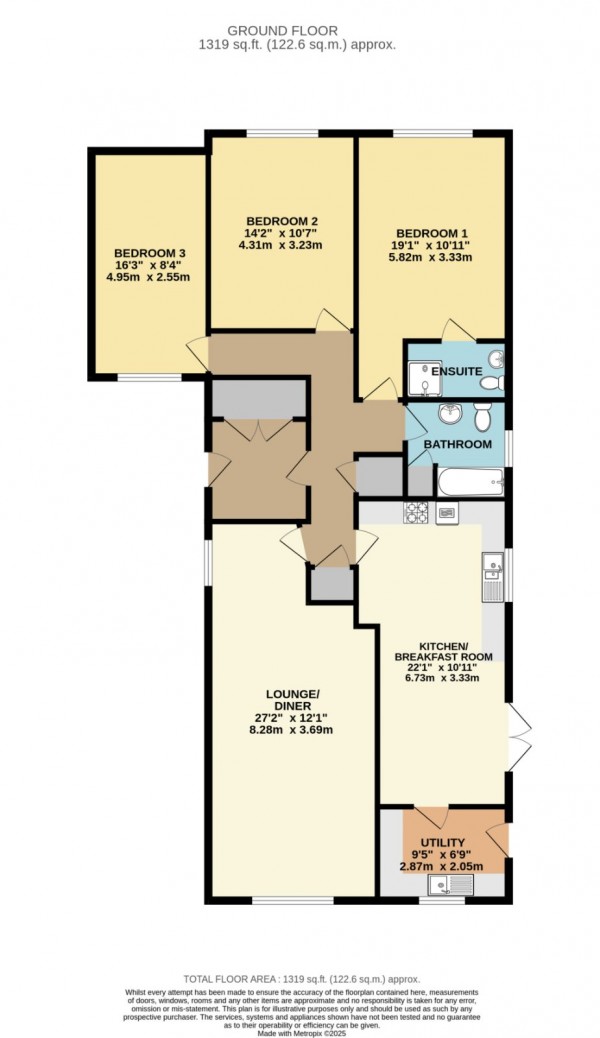 Floorplan for Saltfleetby, Louth