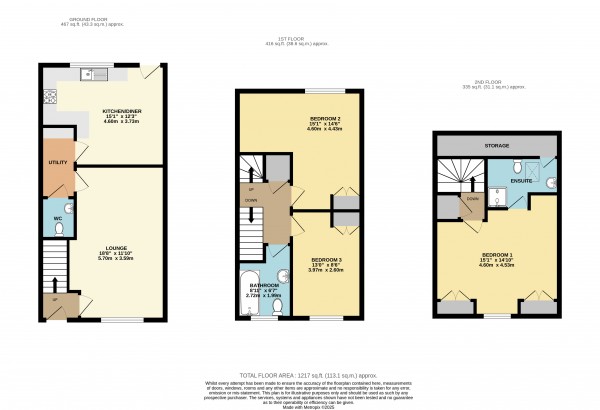 Floorplan for Misterton, Nottinghamshire