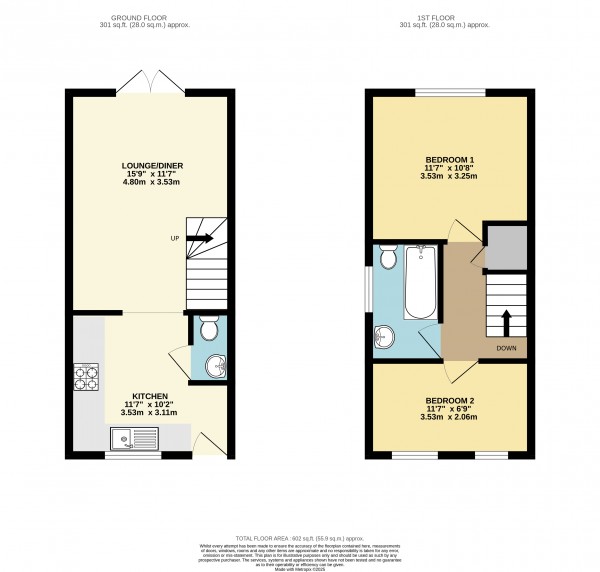 Floorplan for Gainsborough