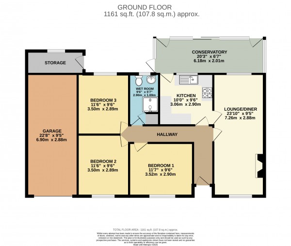 Floorplan for Blyborough, Gainsborough