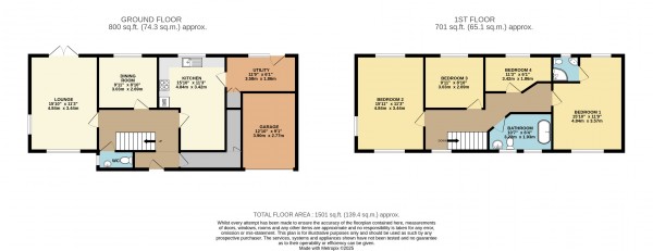 Floorplan for Misterton, Nottinghamshire