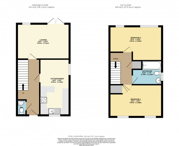 Floorplan for Laughton, Gainsborough
