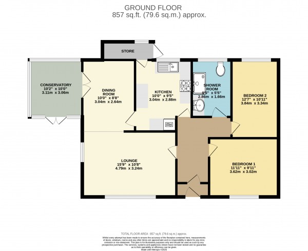 Floorplan for Blyton, Gainsborough