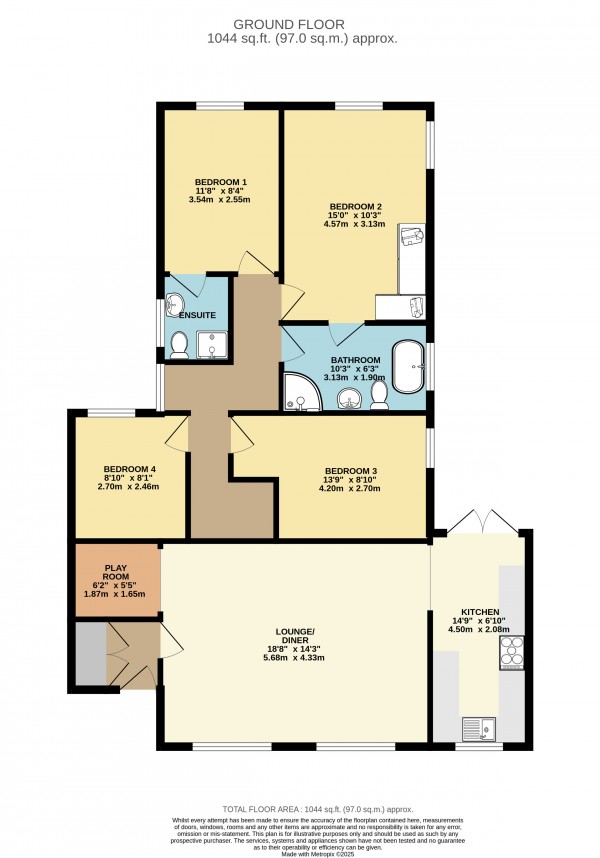 Floorplan for Marton, Gainsborough