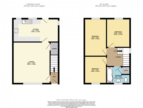 Floorplan for Gainsborough