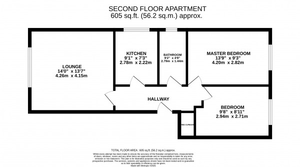 Floorplan for Gainsborough